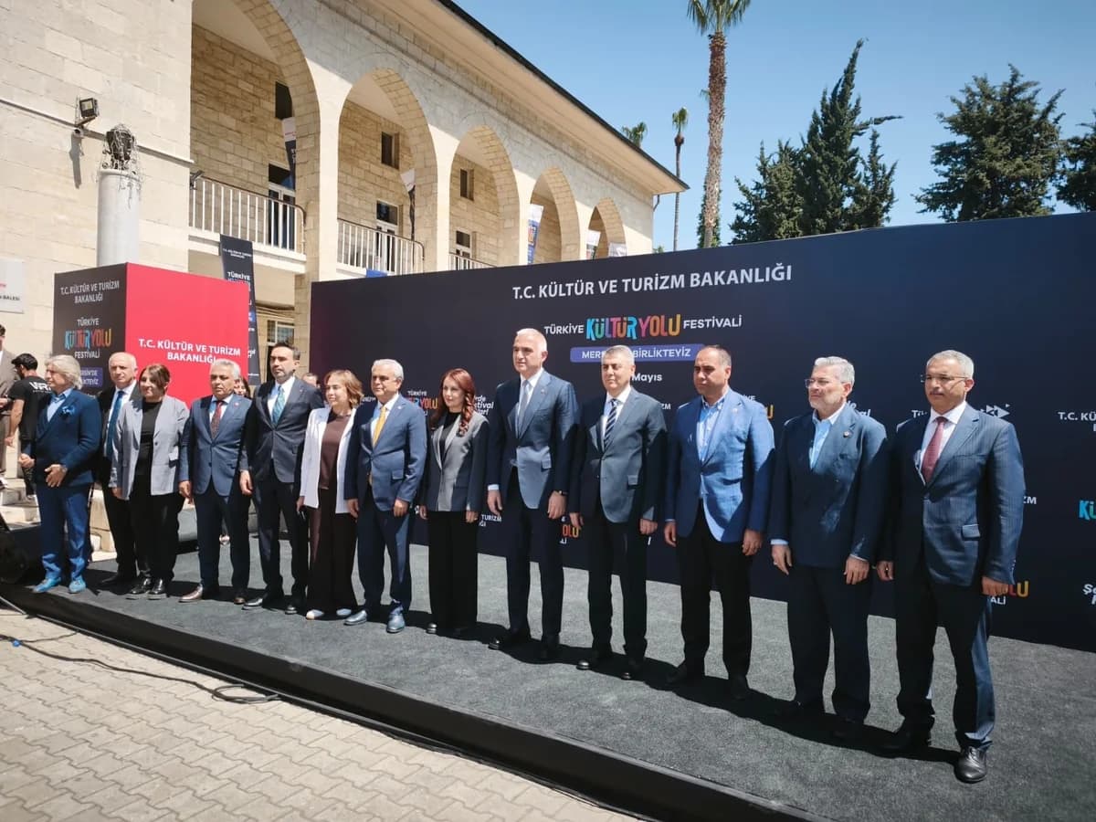 Bakan Ersoy Mersin Kültür Yolu Festivali’ni Açtı: “Şehirler Markalaşıyor, Ekonomi Canlanıyor”