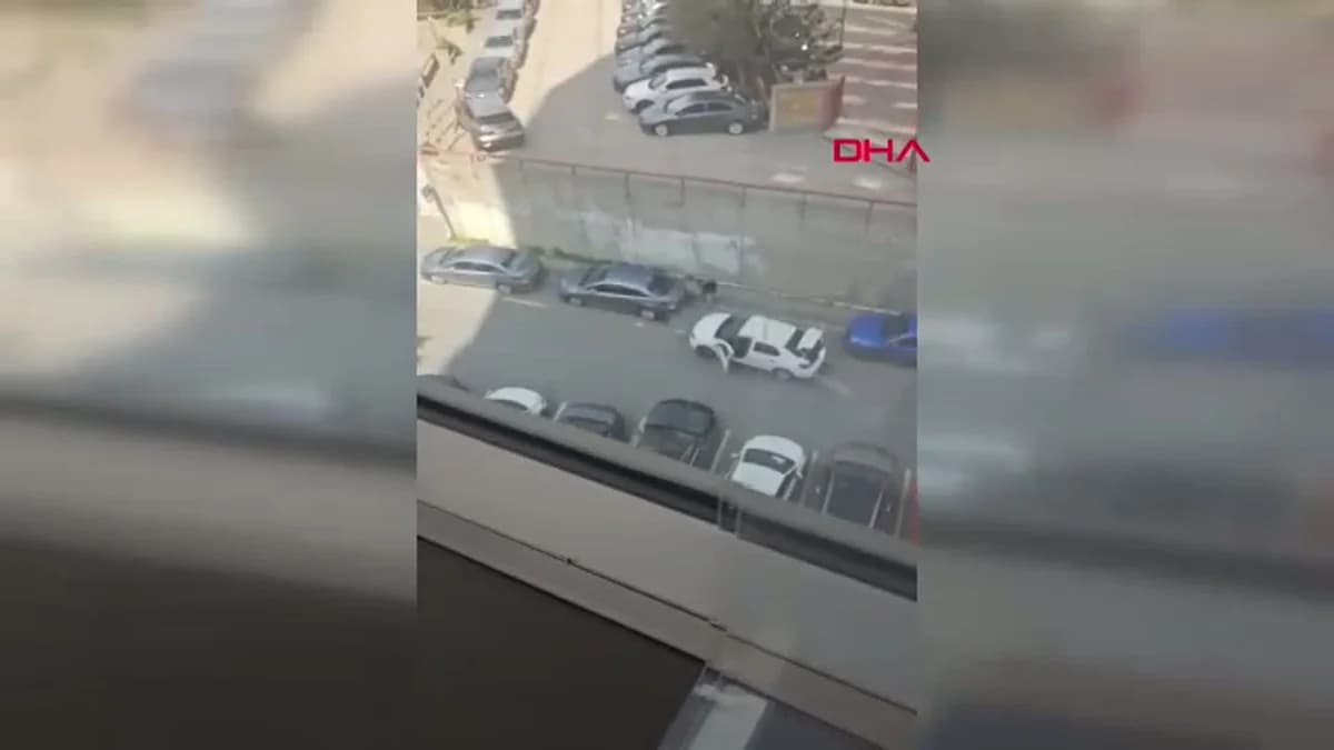 Beşiktaş’taki Çatışma Anları Kamerada