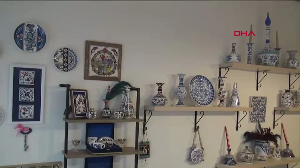Merve Kara, Çini Sanatında Kültürel Miras Temsilcisi Oldu