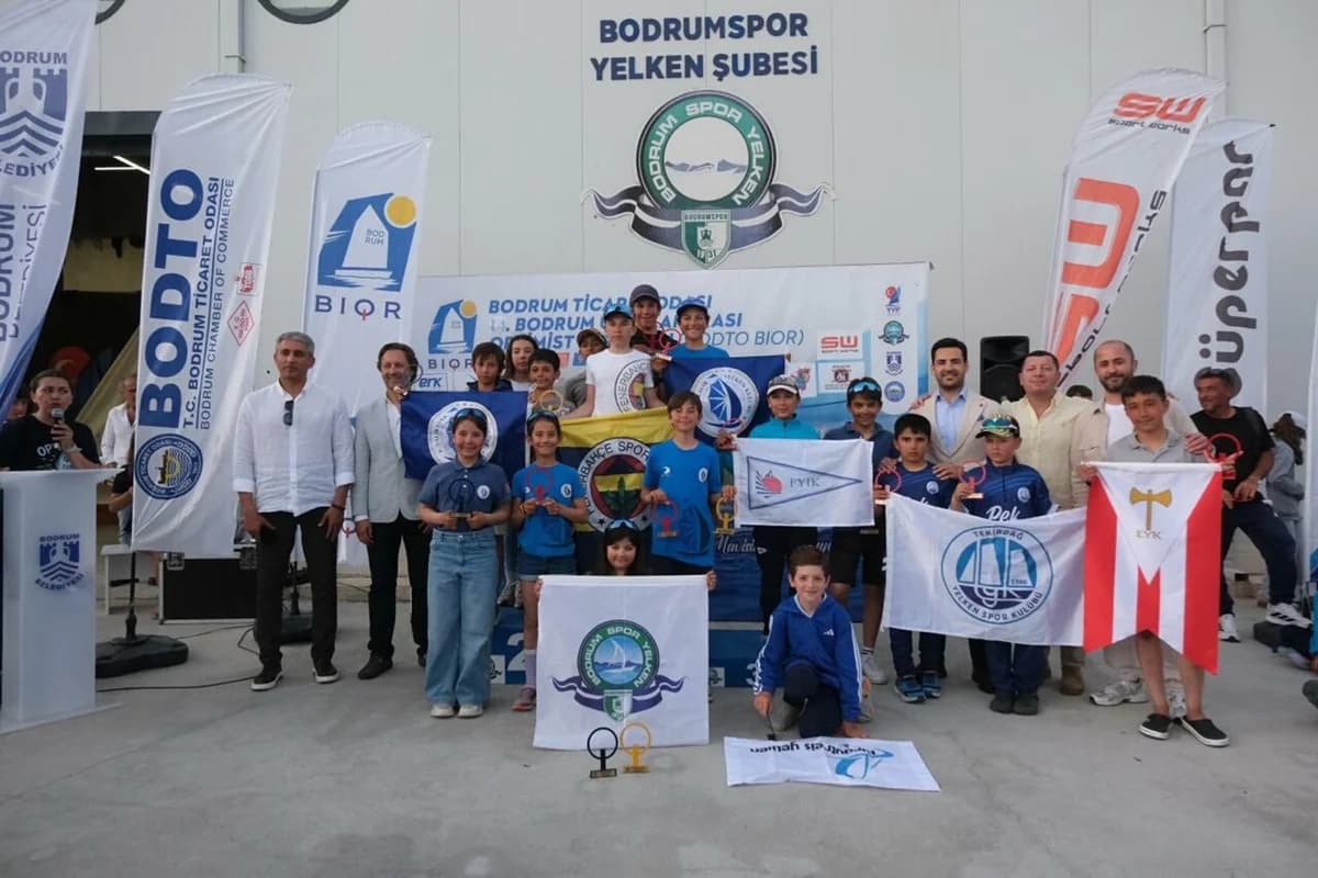 Bodrum’da Yelken Şöleni: 14. BODTO Uluslararası Optimist Yarışları Sona Erdi