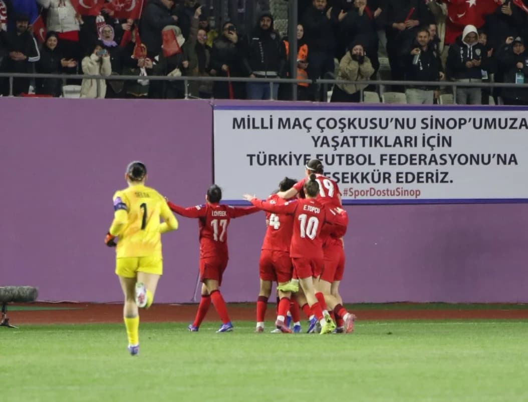 A Milli Kadın Futbol Takımı, Sinop’ta İsviçre ile 1-1 Berabere Kaldı