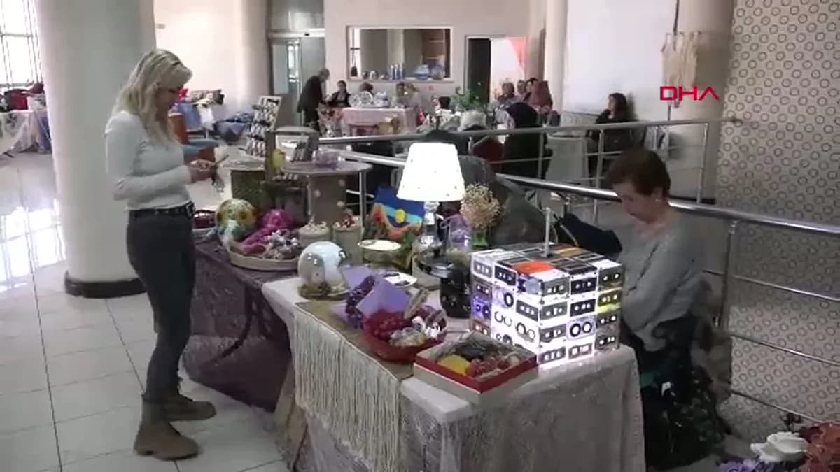 Samsun’da Kadınlardan Sıfır Atık Sergisi: Çöpten Sanata