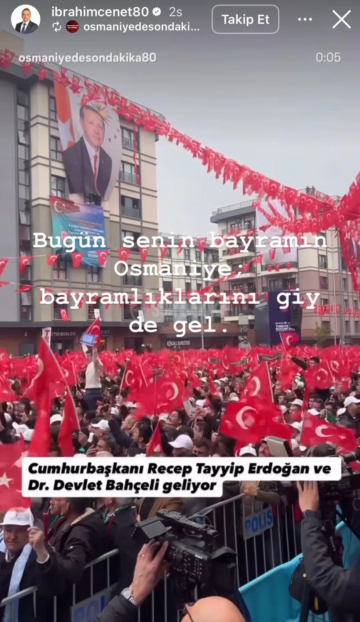 Osmaniye Belediye Başkanı’nın 6 Şubat paylaşımlarına tepkiler büyüyor