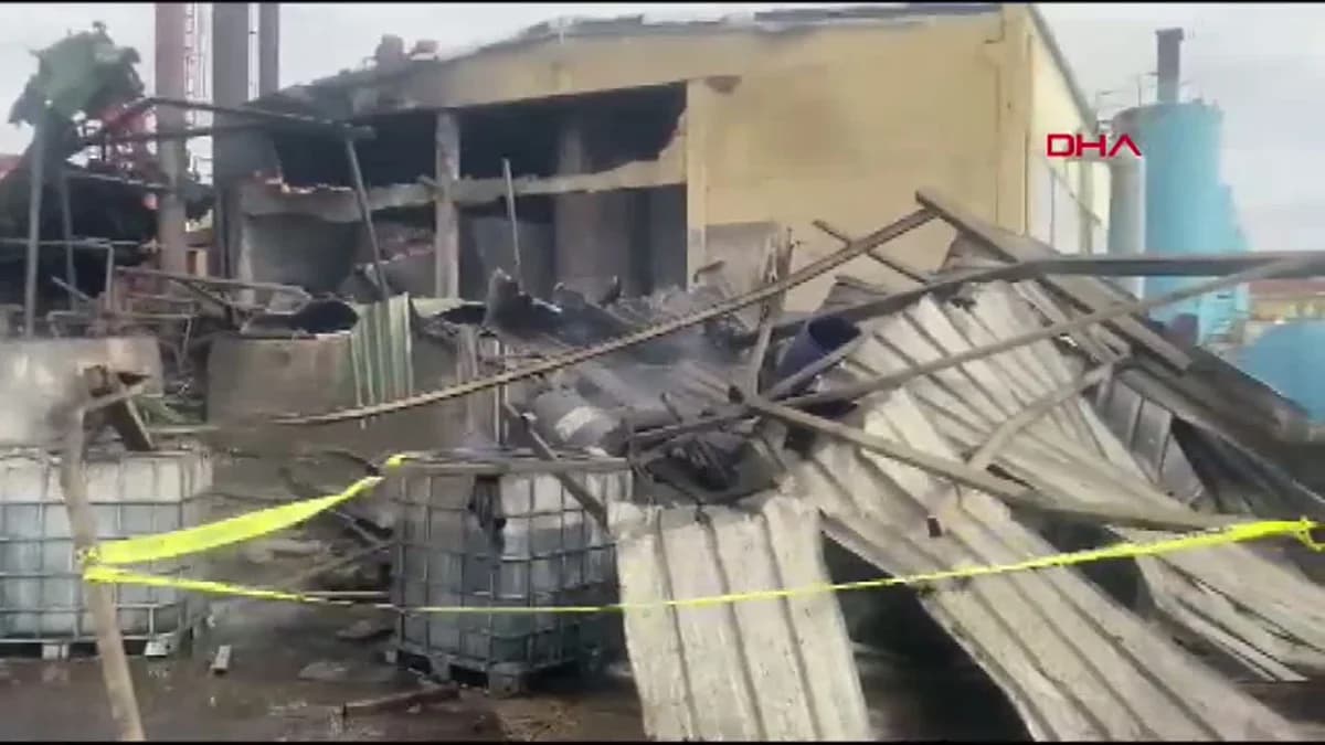 Tekirdağ’da Fabrikada Üzücü Patlama: 1 İşçi Hayatını Kaybetti