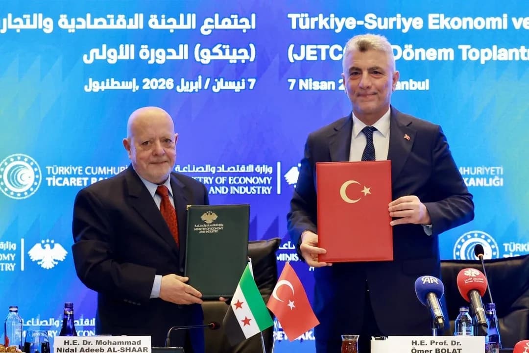 Bakan Bolat’tan Türkiye-Suriye Ticaret Hedefleri: 10 Milyar Dolar