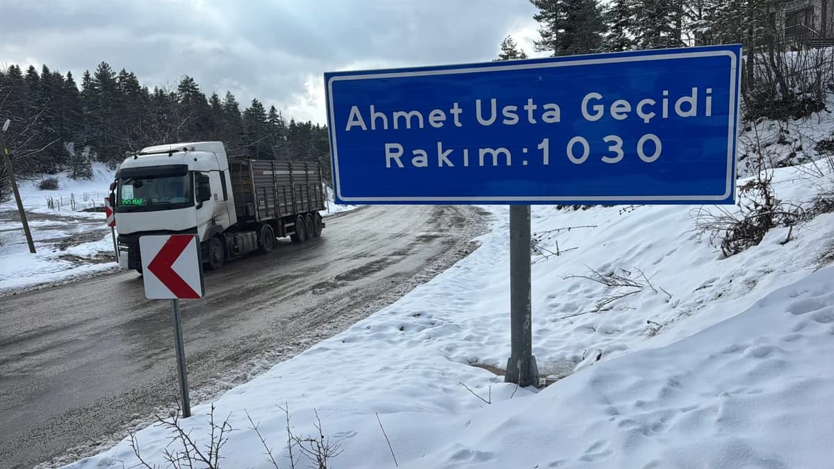 Karabük’ün Yüksek Kesimlerine Kar Yağışı Etkisi