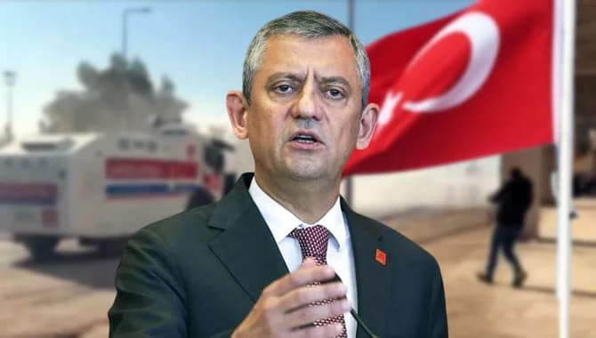 Özgür Özel’den bayrak saldırısına tepki: “Şiddetle lanetliyorum”