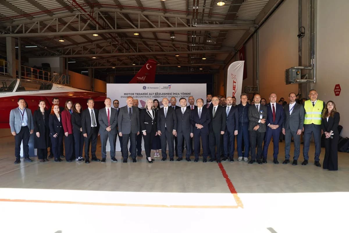 Hürjet’in Kanatları Güçleniyor: TUSAŞ ve GE Aerospace’ten Kritik Motor Anlaşması