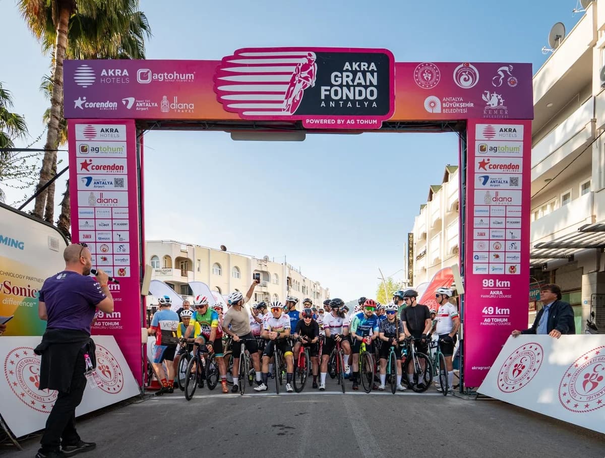 Yeşil Bir Gelecek İçin Pedallar Antalya’da Dönüyor: AKRA Gran Fondo’nun 8. Kez Start Alacağı Tarihler Belli Oldu