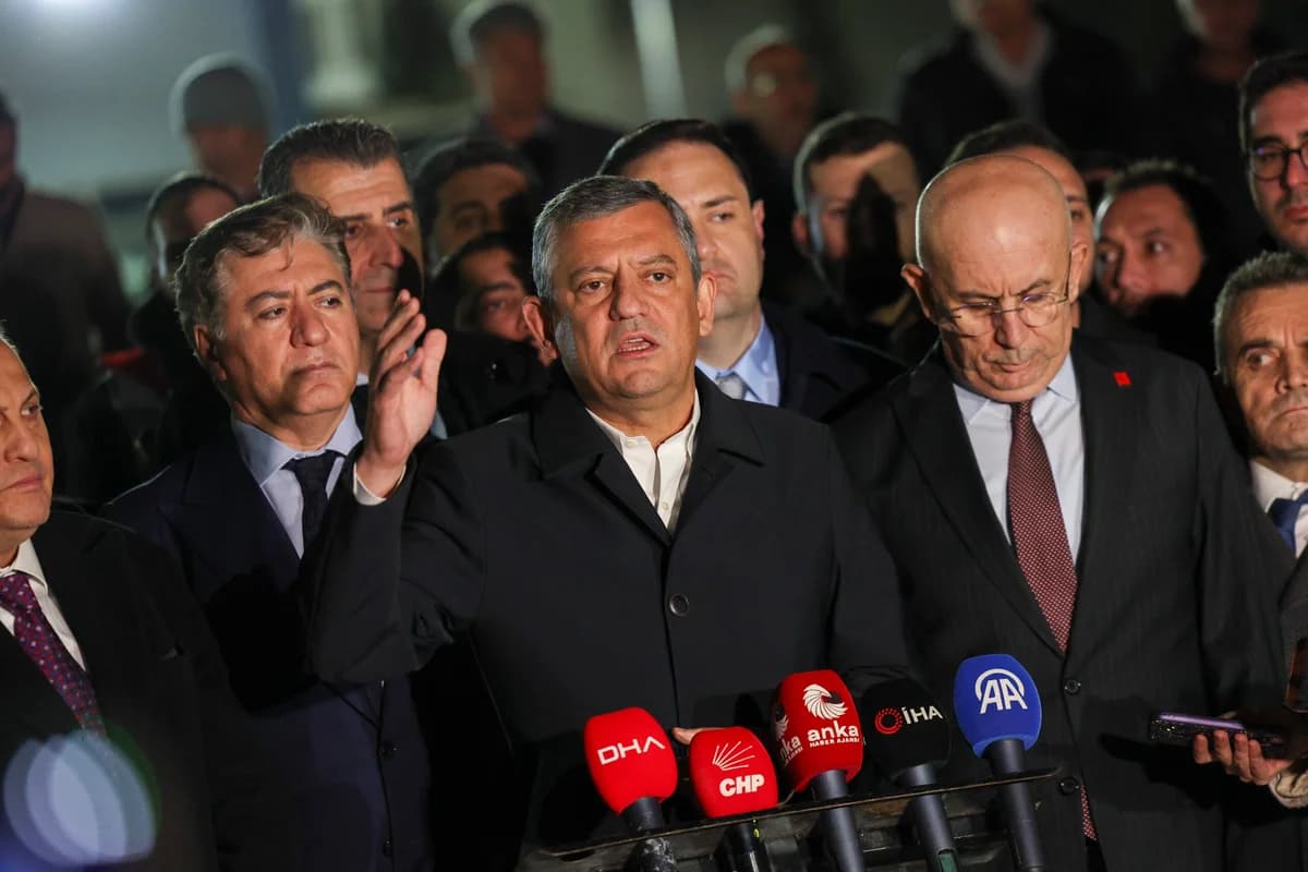 Özgür Özel: Taştan su çıkar mı, suç da çıkar