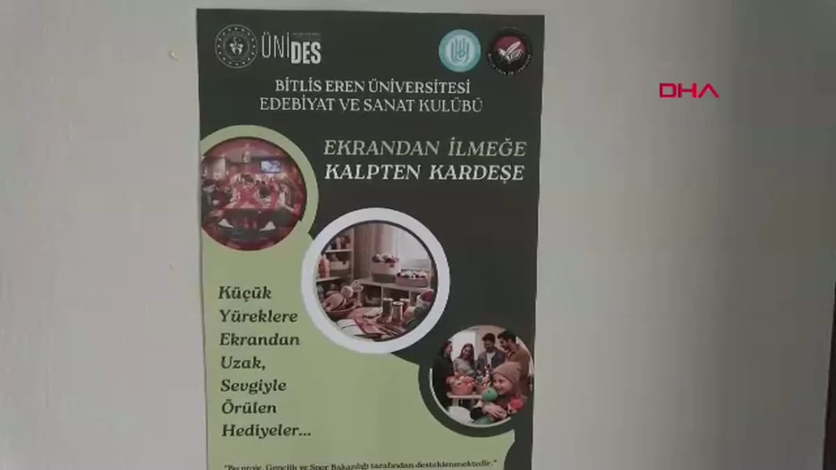 Bitlis Eren Üniversitesi Öğrencilerinden Kanserli Çocuklara Amigurumi Bebek Sürprizi