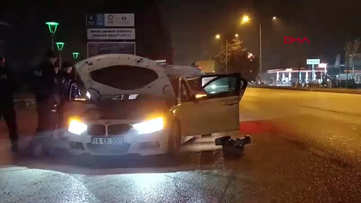 Bursa’da Silahlı Saldırı: Takip Edilen Şahıs Yaralandı