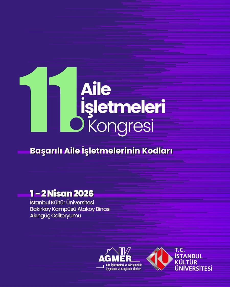 İKÜ’de 11. Aile İşletmeleri Kongresi Yapılacak