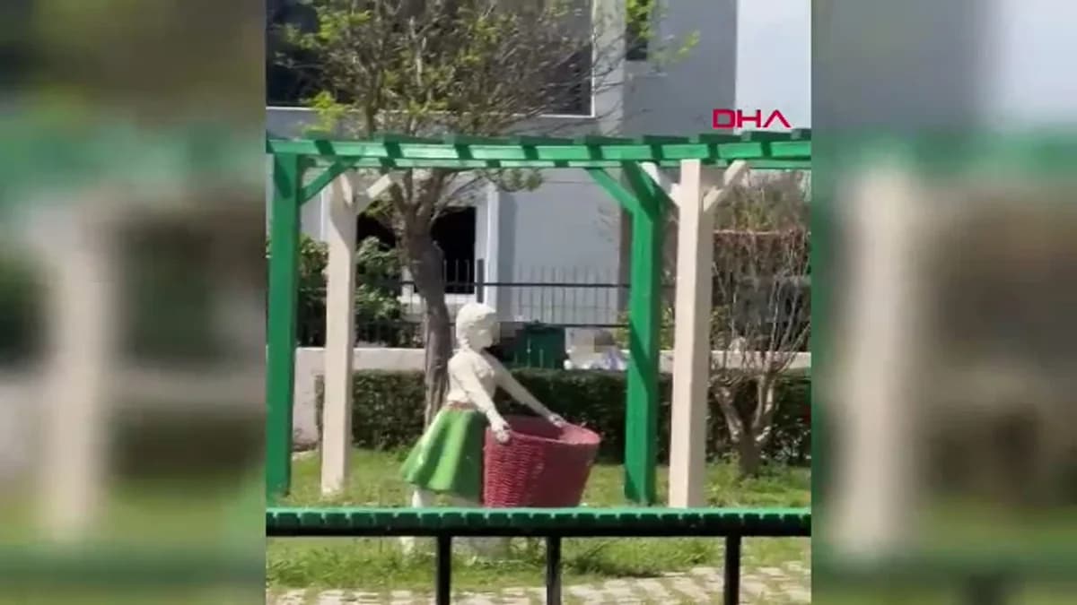 Antalya’da Çalınan Bank Yeniden Parque Monte Edildi