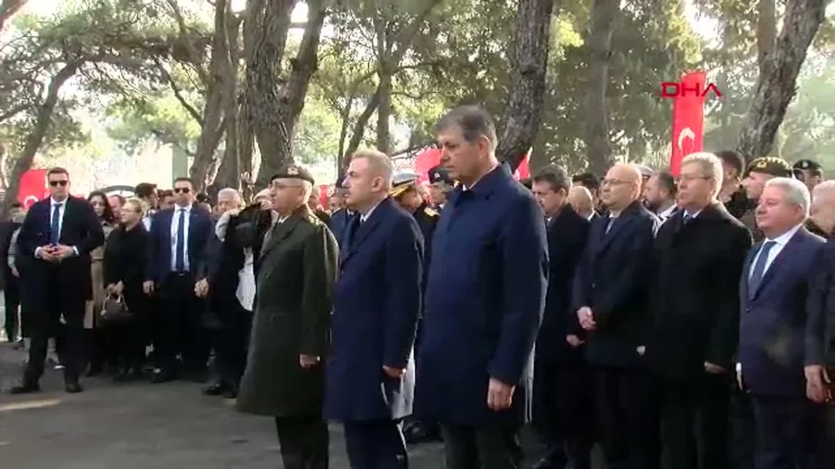 İzmir’de Çanakkale Şehitleri Anma Töreni Gerçekleştirildi