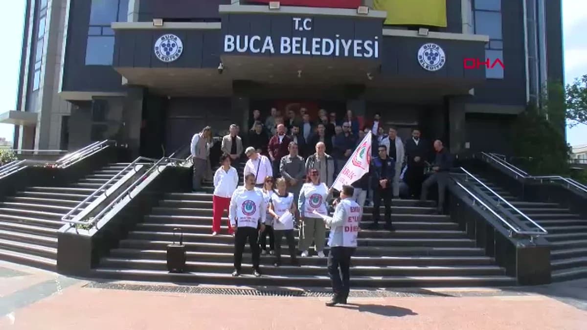 Buca Belediyesi’ndeki Memur Eylemi 6. Gününe Girdi