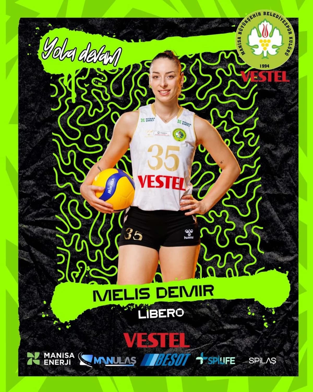 Manisa Büyükşehir Belediyespor’da Melis Demir ile Devam Kararı