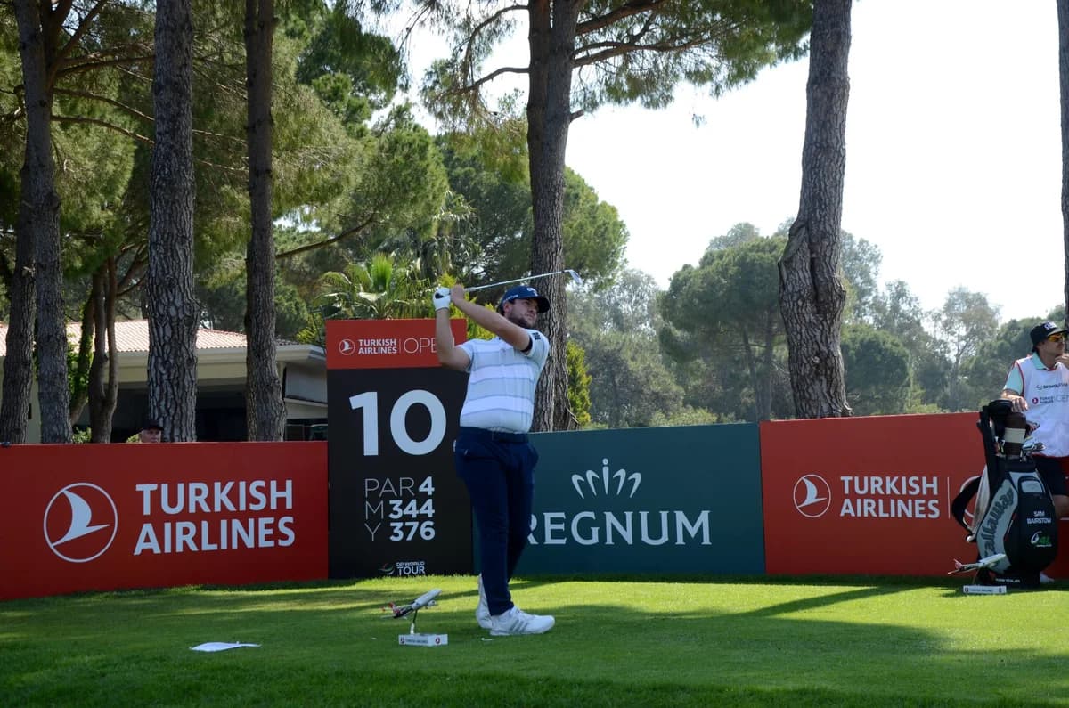 Golfün Yıldızları Antalya’da Buluştu: Turkish Airlines Open Başladı!