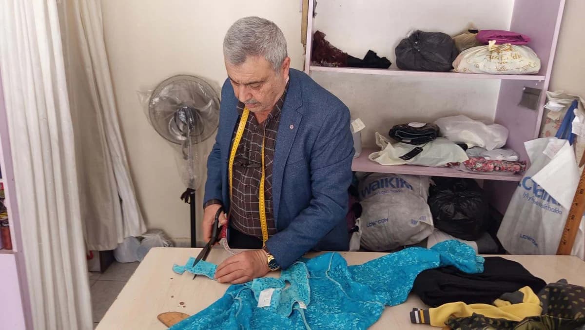 46 Yıldır Terzilik Yapan Ali Kapan: Mesleğim Yok Olmasın