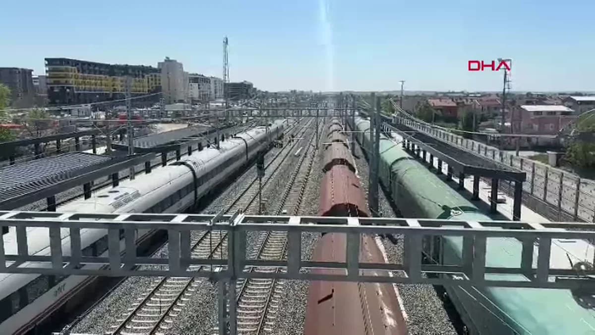 Edirne-Halkalı Hızlı Tren Hattı’nda Test Sürüşleri Başladı: Avrupa’ya Bağlantı Teknolojiyle Hızlanıyor
