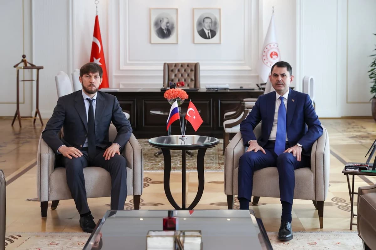 Bakan Kurum, Rusya’nın İklim Değişikliği Temsilcisi ile Görüştü