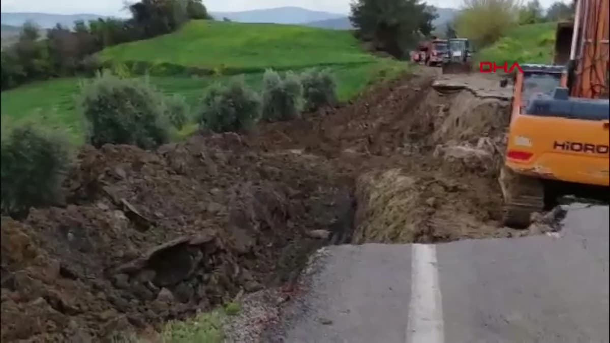 Osmaniye Kadirli’de Şiddetli Yağış Sonrası Heyelan