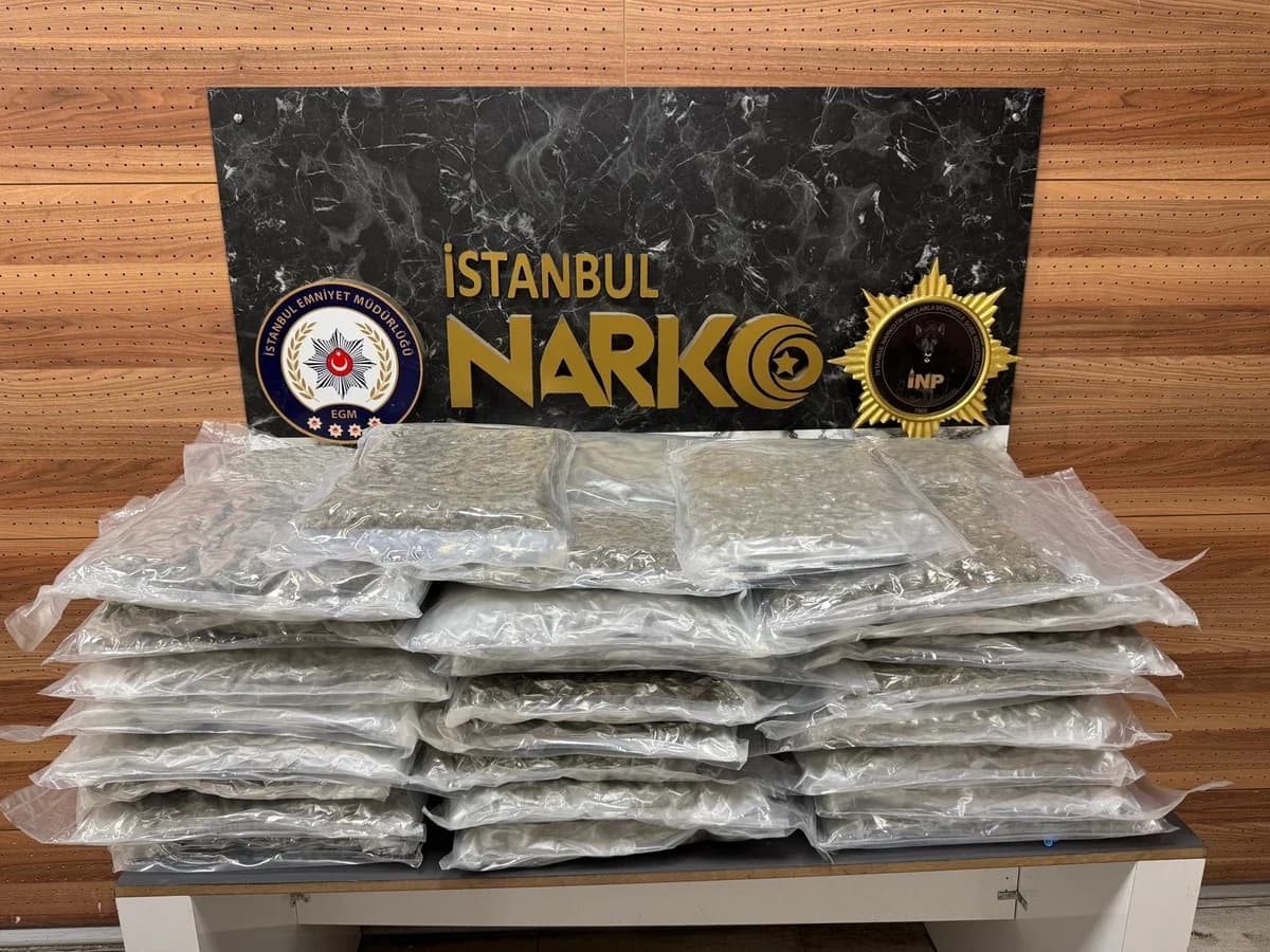 Kartal’da Uyuşturucu Operasyonu: 58 Kilo Skunk ve 37 Bin Lira Ele Geçirildi