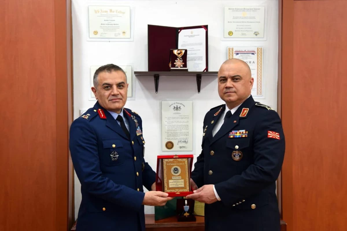 Tuğgeneral Ramazan Toper Kuzey Makedonya’da