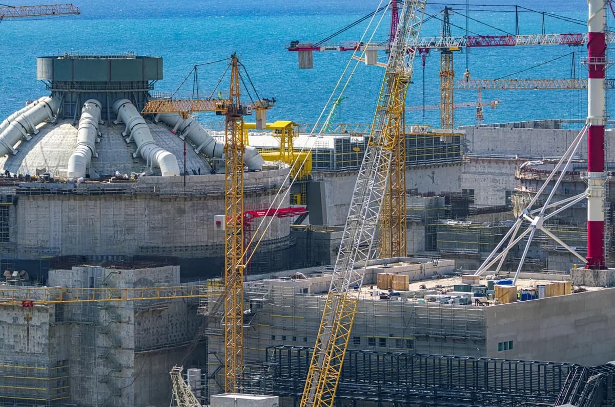 Akkuyu Nükleer Güç Santrali’nde Kritik Aşama Tamamlandı: Pasif Isı Alma Sistemi Kurulumu Bitti