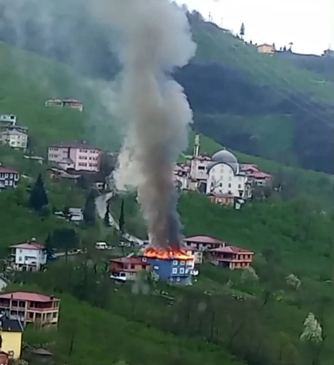 Ordu’da Yangın Felaketi: Bir Ev Kullanılamaz Hale Geldi