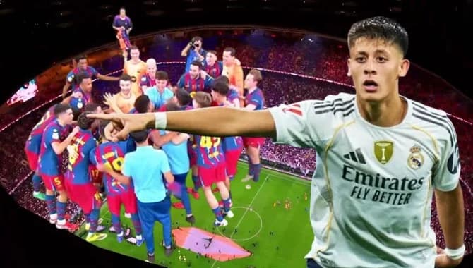 Barcelona 3-2 Real Madrid: Beş gollü dev finalde şampiyon Katalanlar!