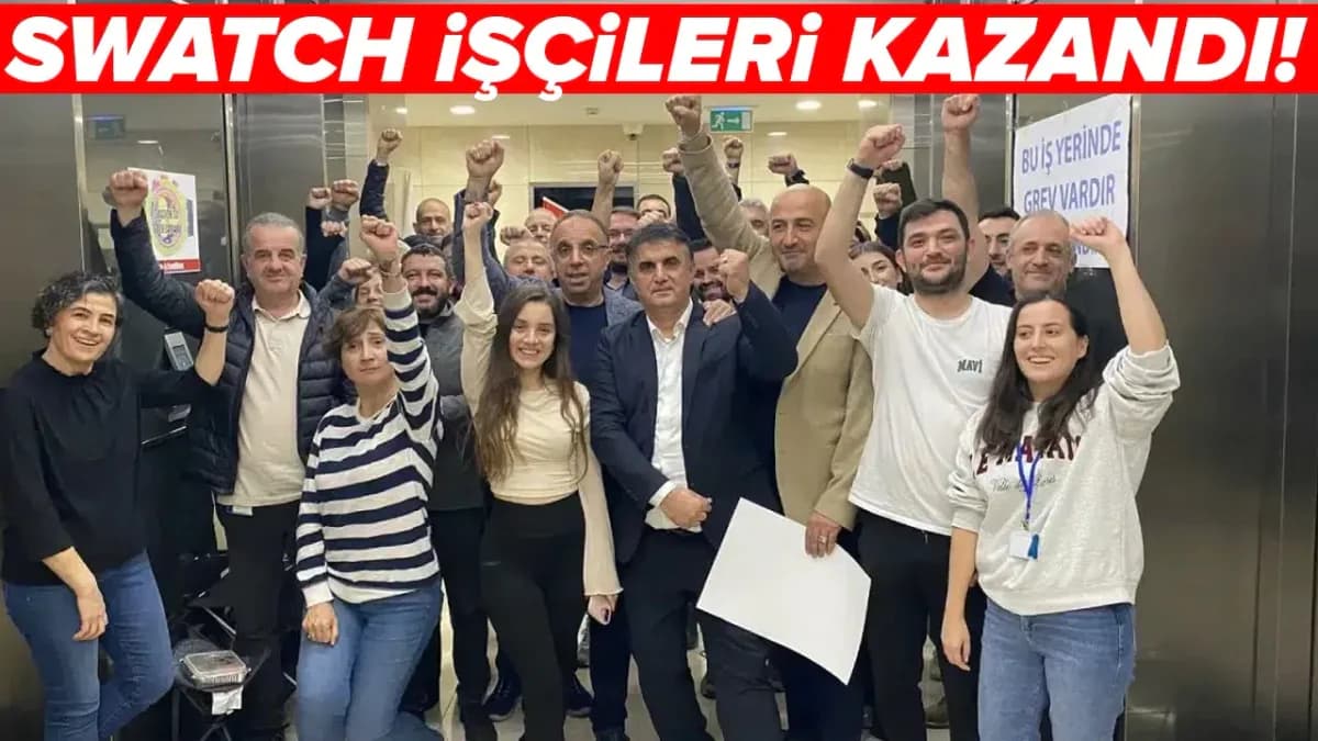 Swatch mağazalarında toplu sözleşme krizi çözüldü