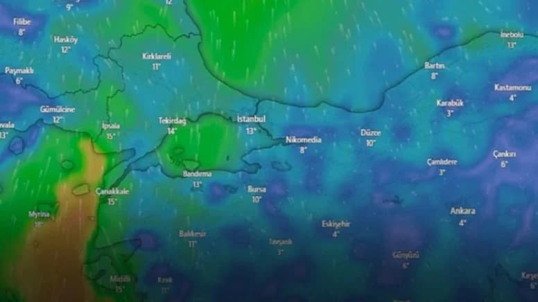 İstanbul ve İzmir’de sağanak yağış bekleniyor
