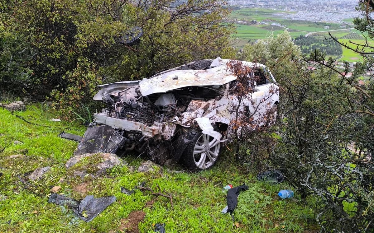 Nurdağı’nda Takla Atan Otomobilin Sürücüsü Hayatını Kaybetti