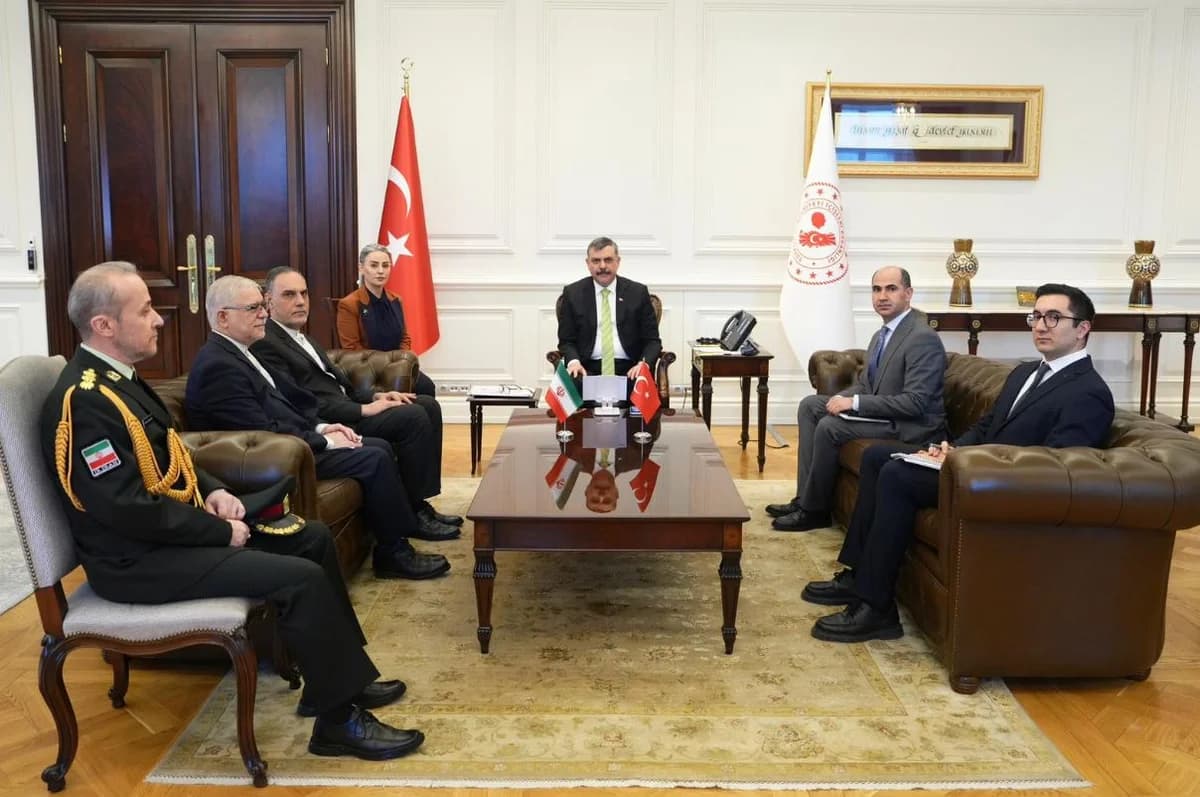 İçişleri Bakanı Mustafa Çiftçi, İran Büyükelçisi Zadeh’i Ağırladı