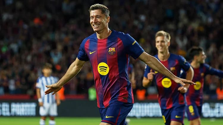 Barcelona: Lewandowski’nin uyluk yırtığı; El Clasico’yu kaçıracak