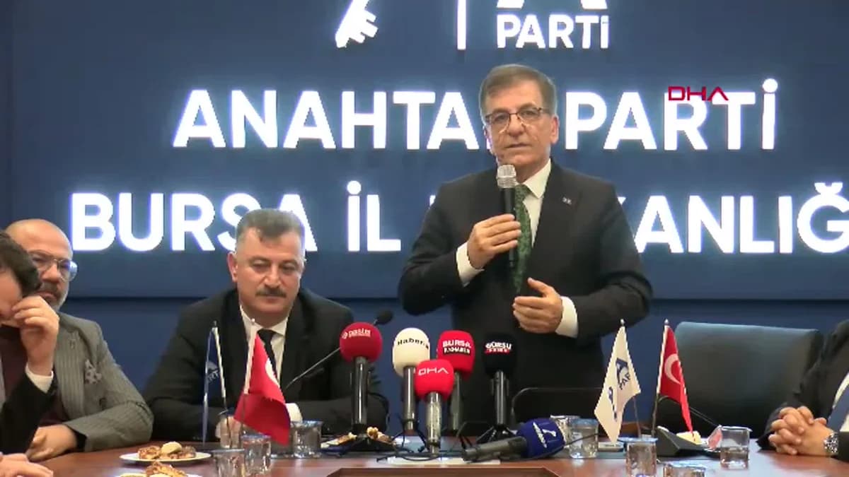 Bursa’da Anahtar Parti Bayramlaşma Töreni Gerçekleştirdi