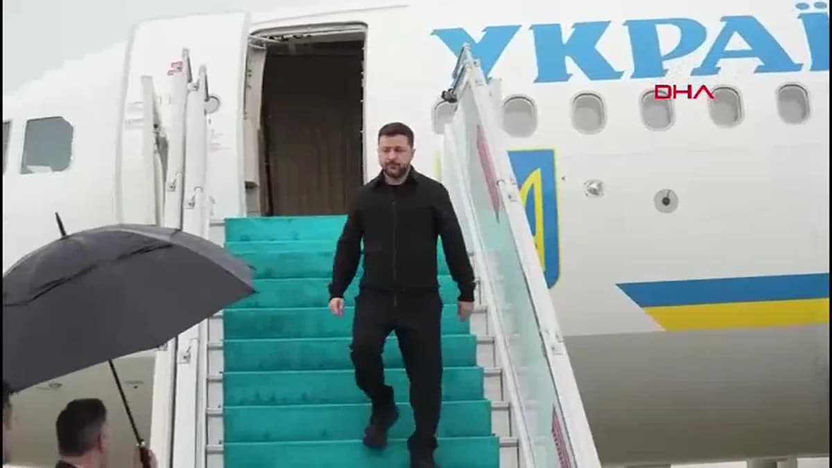 Ukrayna Devlet Başkanı Zelenskiy İstanbul’a Çıkarma Yaptı