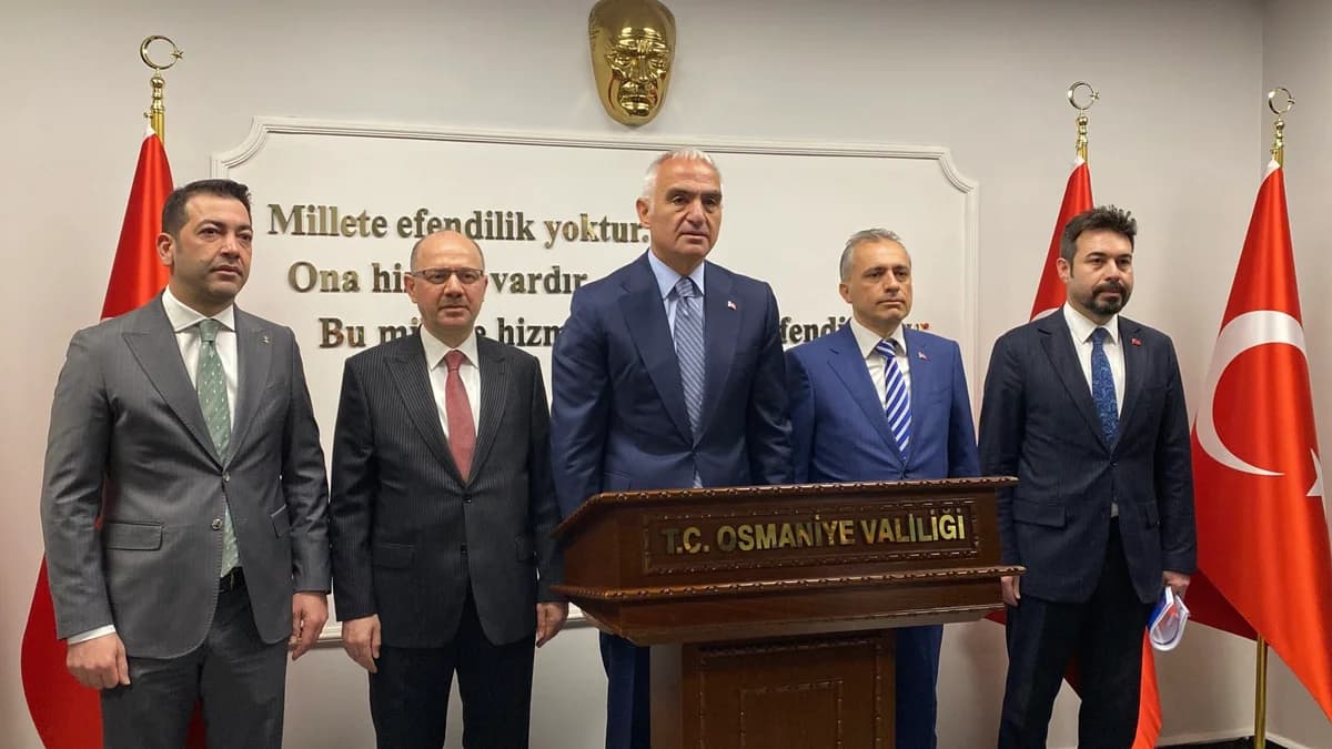 Bakan Ersoy: Osmaniye’de Kültürel Miras ve Turizm İçin Önemli Yatırımlar Yapıyoruz
