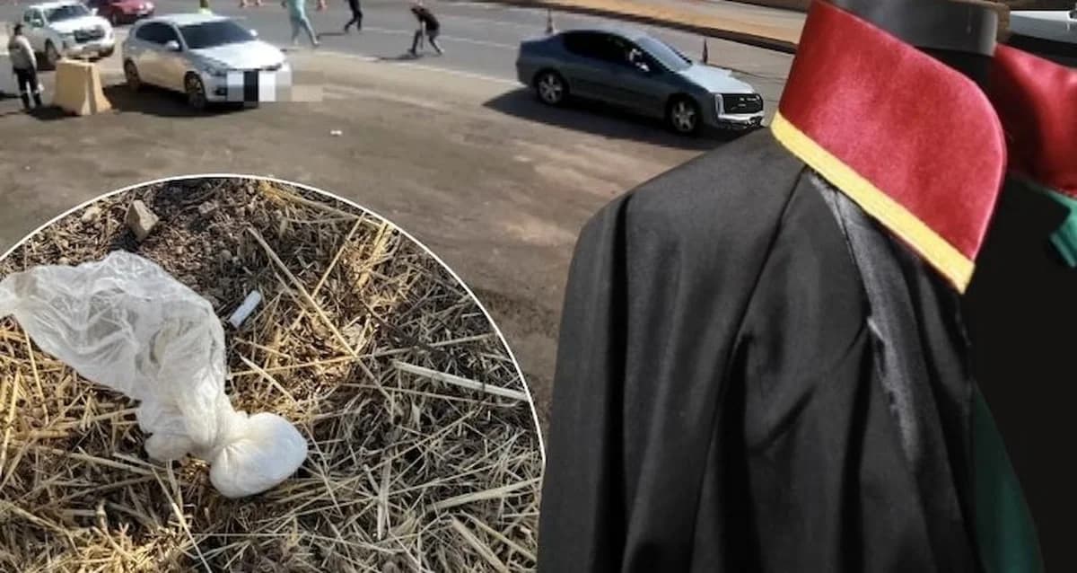Avukat Polise Çarptı, Uyuşturucu Fırladı! ‘Dur’ İhtarına Uymadı