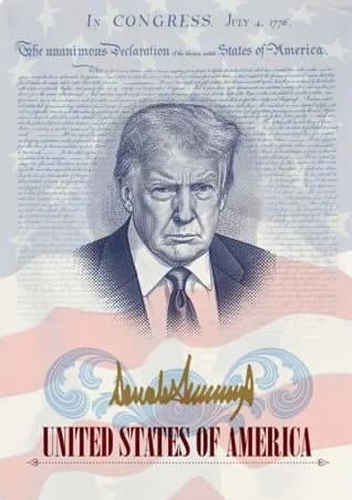 ABD’de Tarihi Anma: Trump Portreli Özel Pasaportlar Yolda