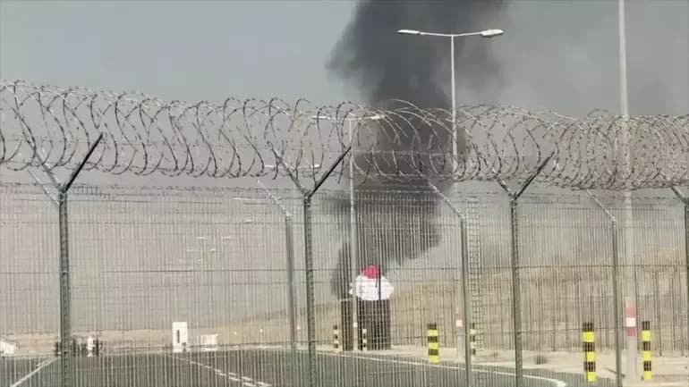 Hindistan’a ait savaş uçağı Dubai Airshow’da düştü: Pilot hayatını kaybetti