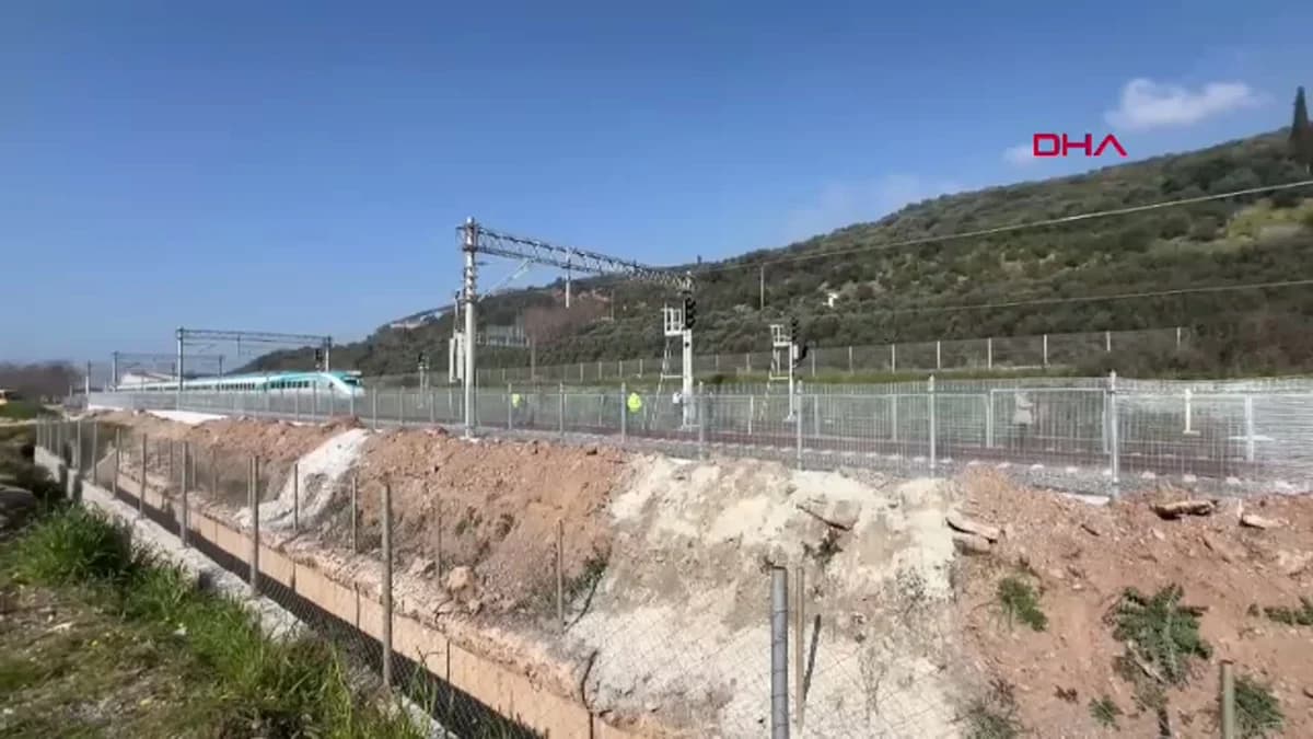Kocaeli’de Trajik Olay: Yüksek Hızlı Tren Yaya İle Çarpıştı