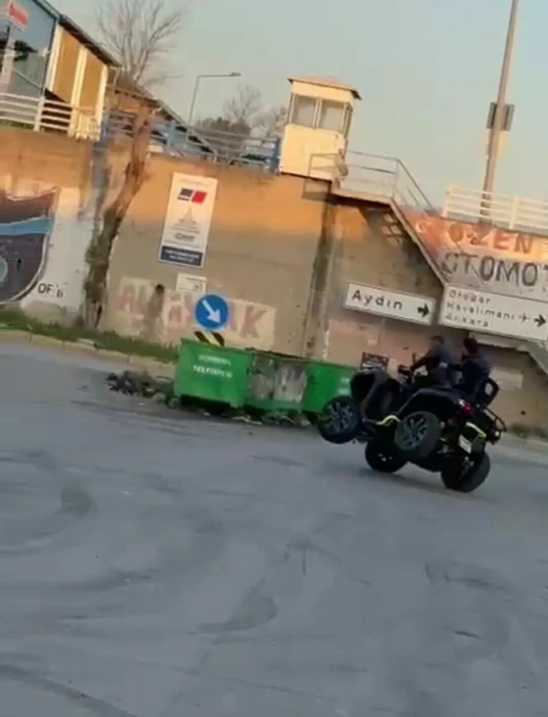 İzmir’de ATV ile Drift Yapan Sürücüye Ağır Ceza