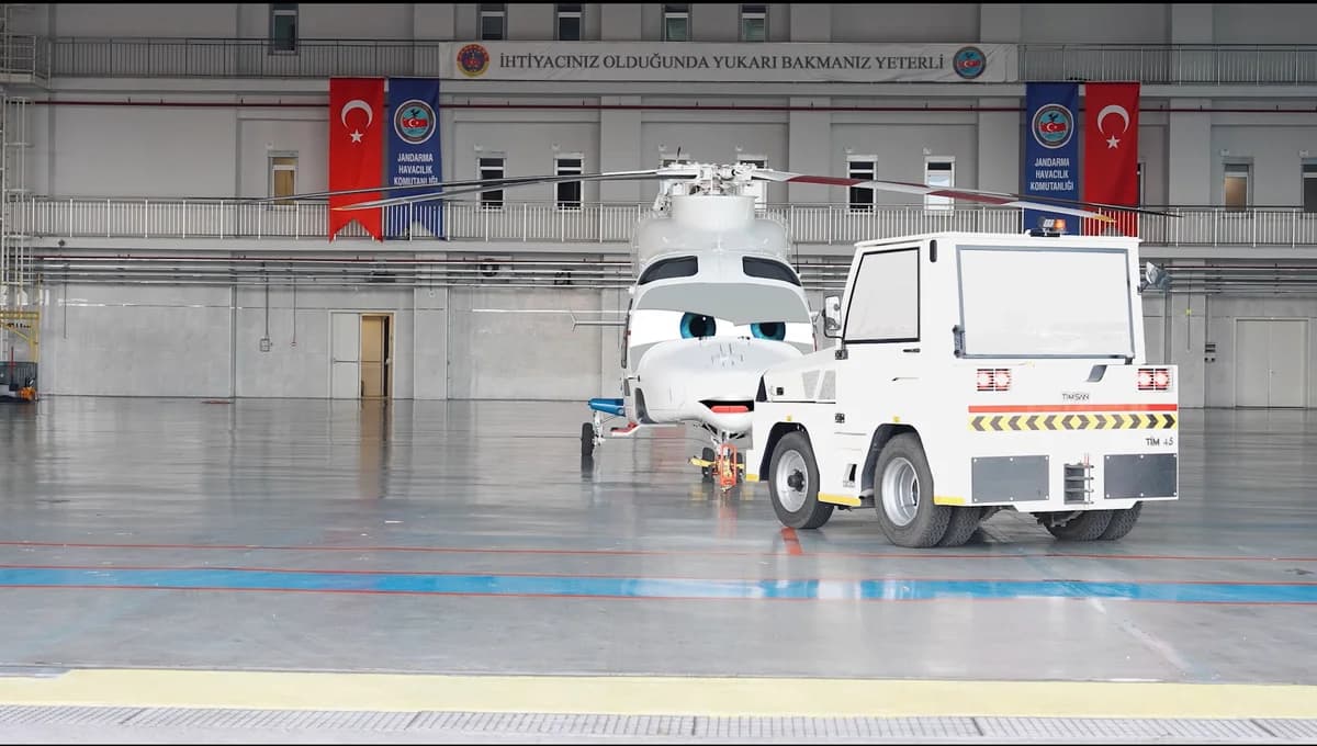 Jandarma, GÖKBEY Helikopteri İçin Kısa Film Hazırladı