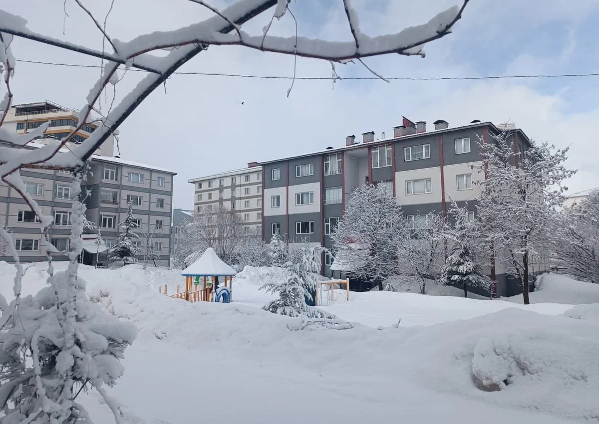 Bitlis’te Kar Yağışı Hayatı Olumsuz Etkiliyor