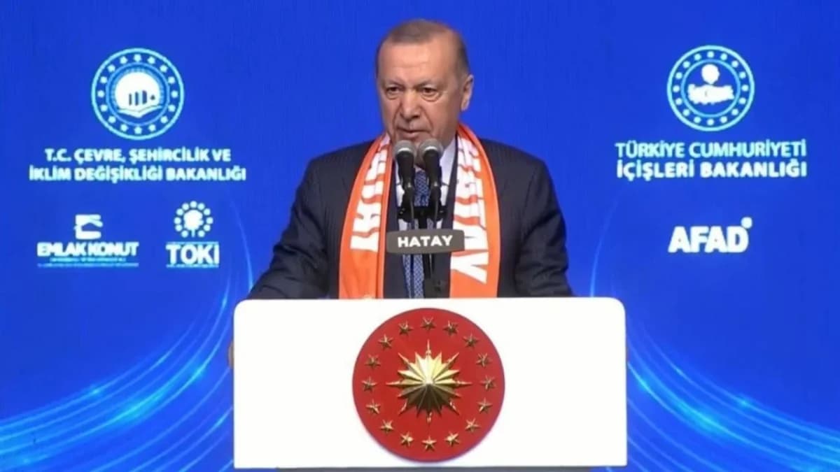 Cumhurbaşkanı Erdoğan Hatay’da 455 bininci deprem konutunu teslim edecek