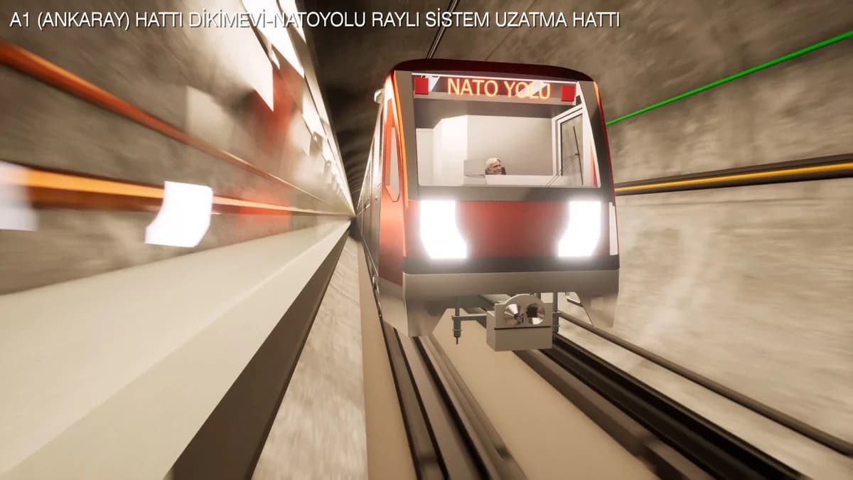 Ankara’da Ulaşımı Kolaylaştıracak 4 Yeni Metro Hattı