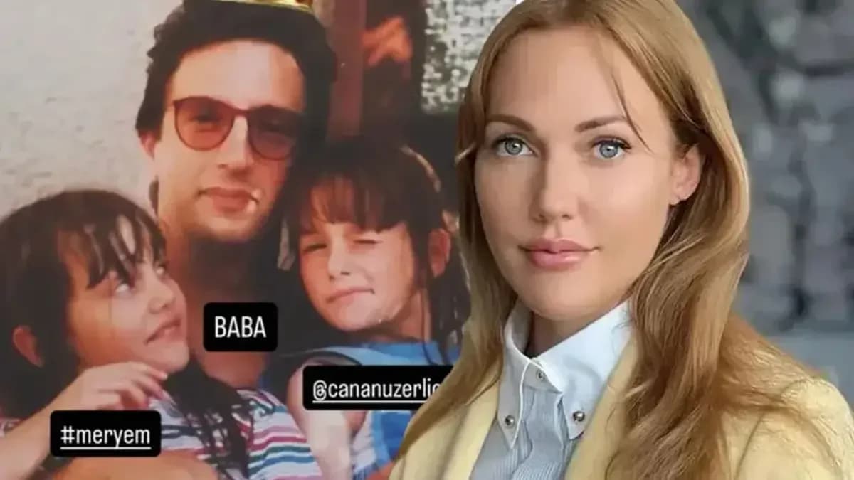 Meryem Uzerli Babalar Günü'nde babasıyla eski fotoğraflarını paylaştı