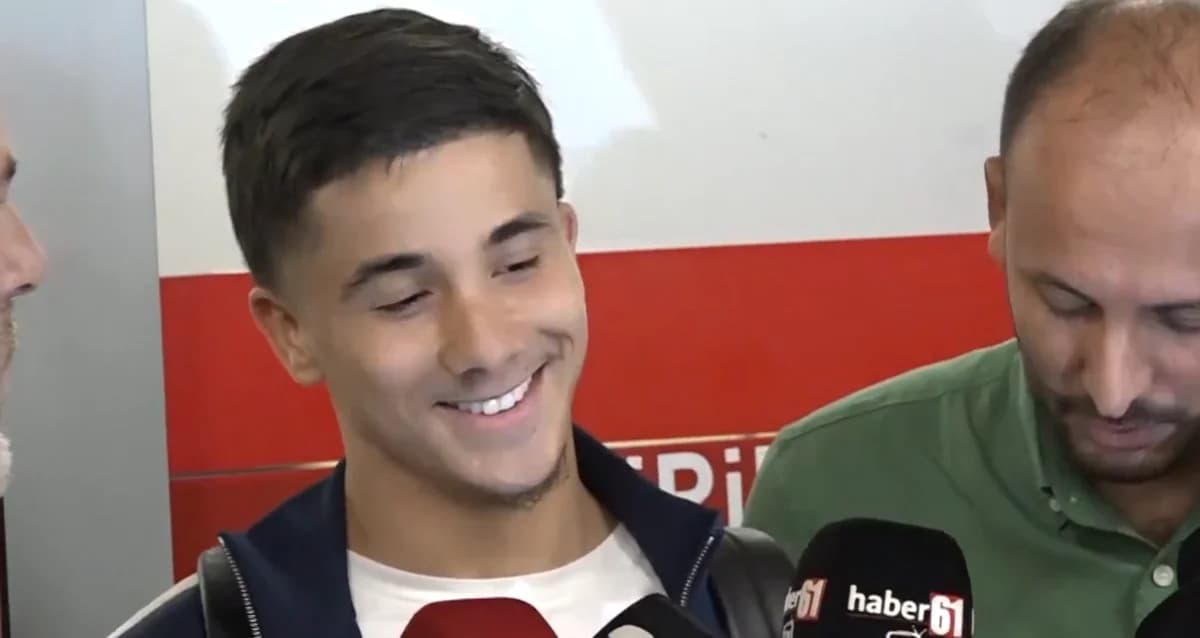 Trabzonspor’un Yeni Transferi Benjamin Bouchouari Trabzon’a Geldi
